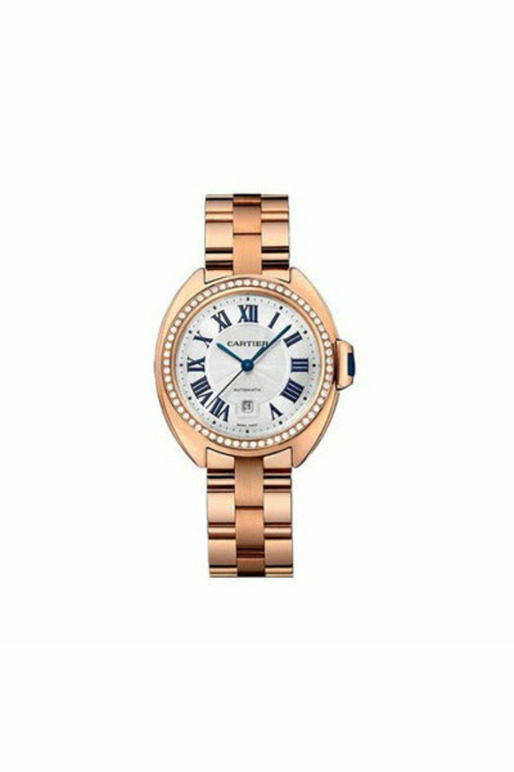 cartier cle de cartier 31mm 18kt rose gold ladies watch-DUBAILUXURYWATCH