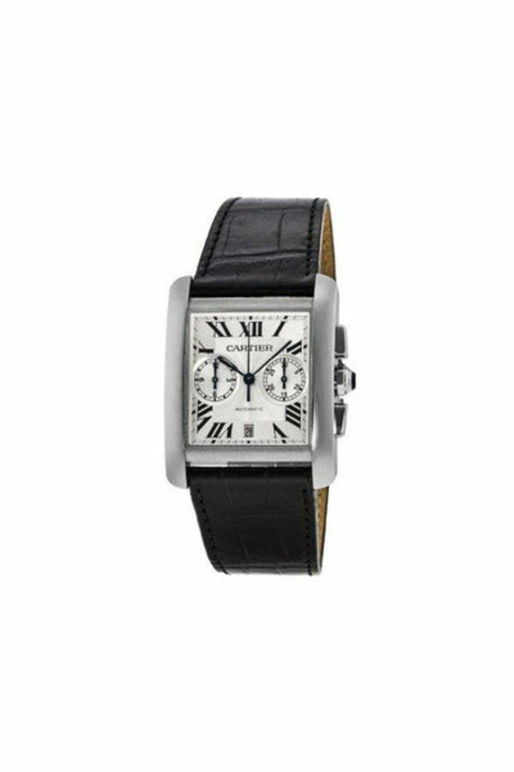 cartier tank mc stainless steel 34.3mm x 44mm men's watch-DUBAILUXURYWATCH