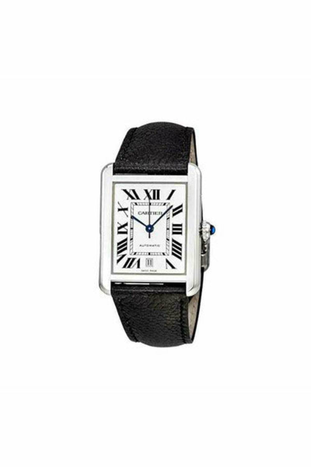 cartier tank solo 31mm x 40.85mm stainless steel men's watch-DUBAILUXURYWATCH