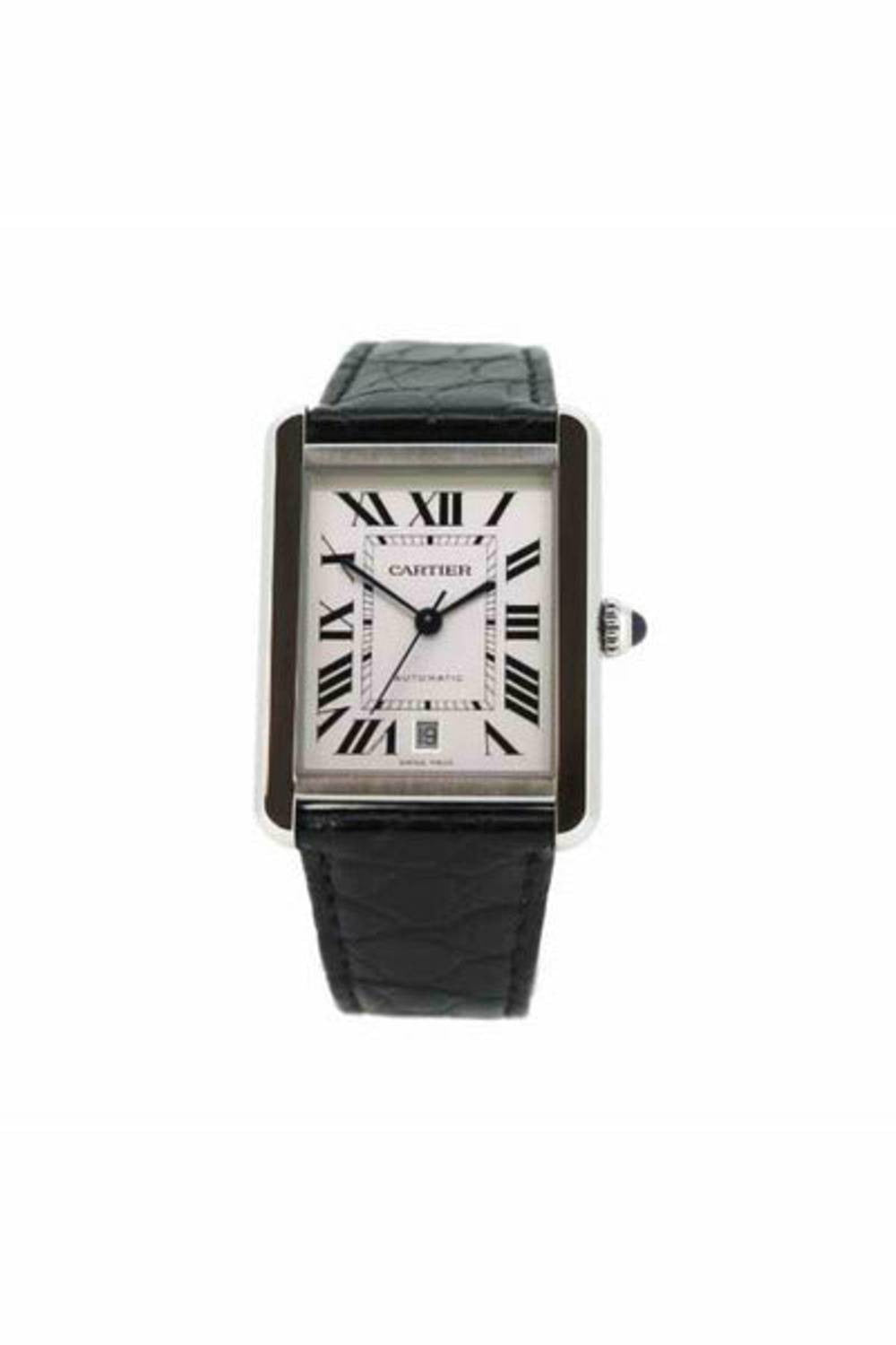 cartier tank solo extra large 31mm x 40.85mm stainless steel men's watch-DUBAILUXURYWATCH