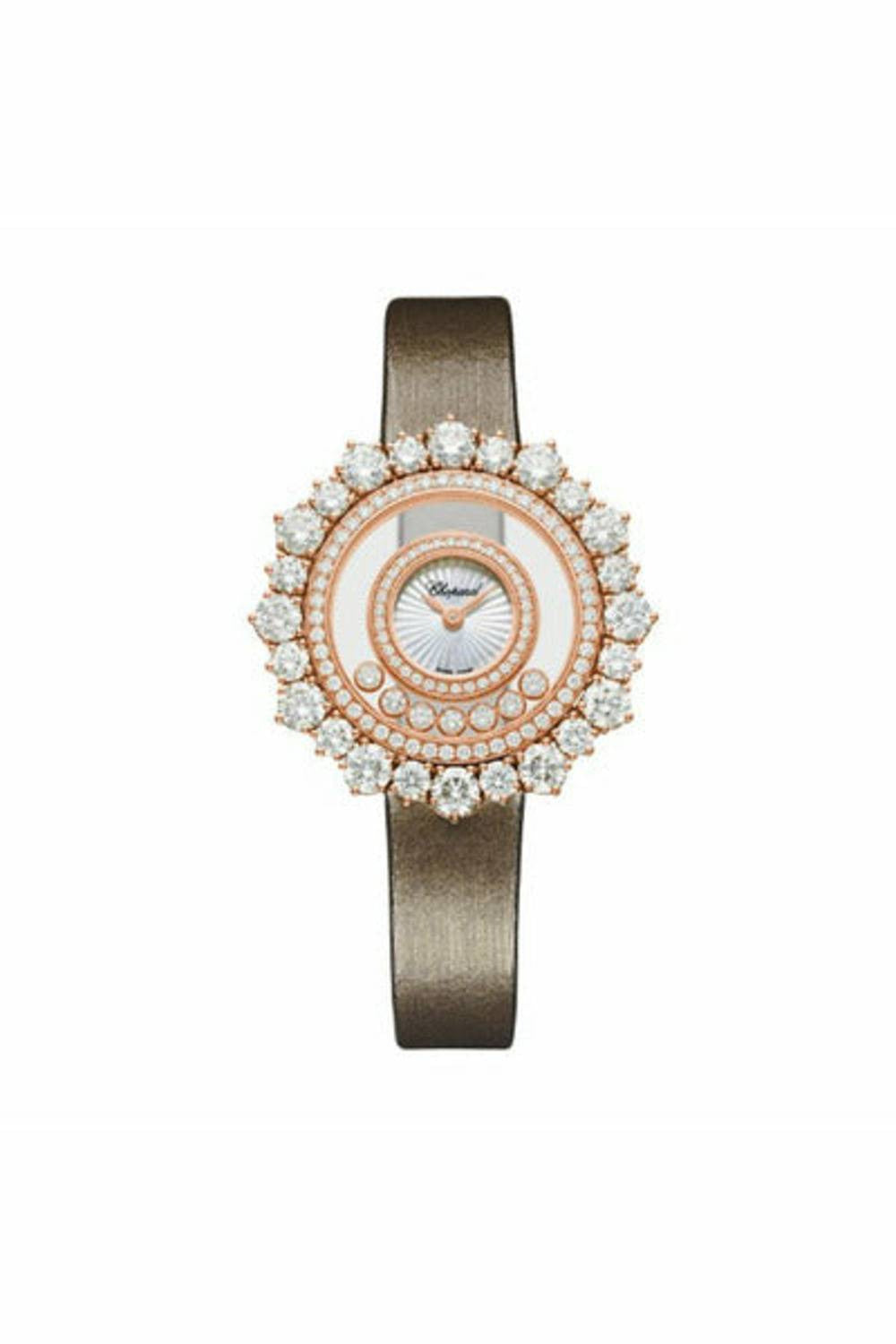 chopard happy diamonds joaillerie 36mm mother-of-pearl dial rose gold ladies watch ref. 209436-5001-DUBAILUXURYWATCH