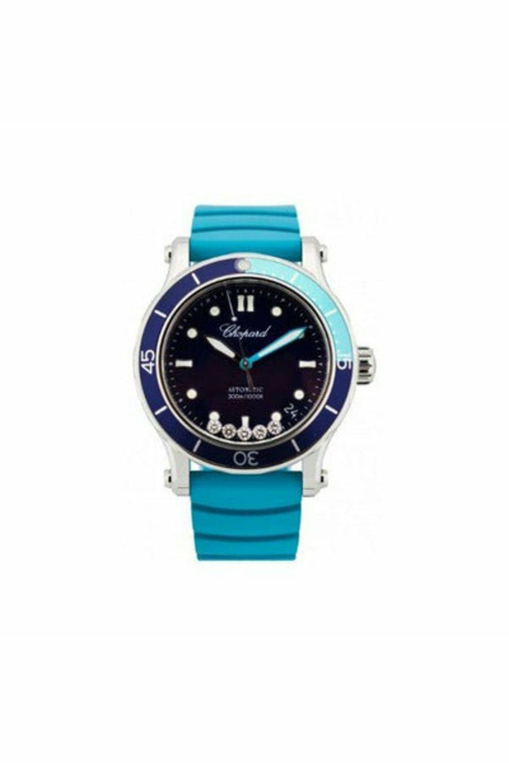 chopard happy ocean stainless steel 40mm ladies watch DUBAILUXURYWATCH