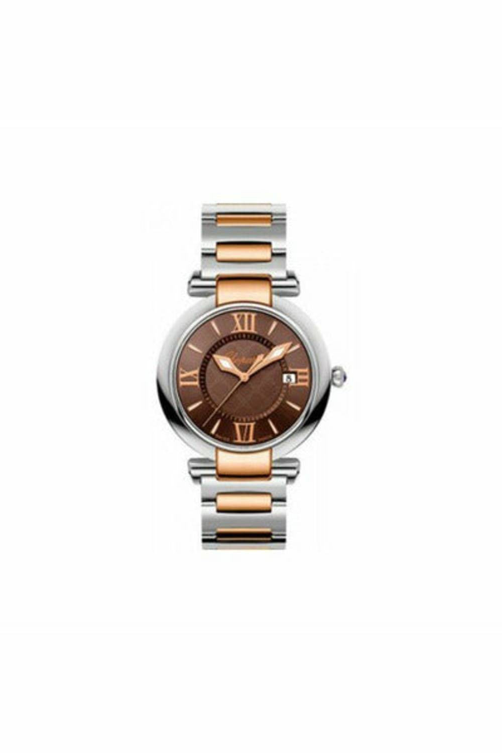 chopard imperiale 18kt rose gold & stainless steel 36mm ladies watch-DUBAILUXURYWATCH