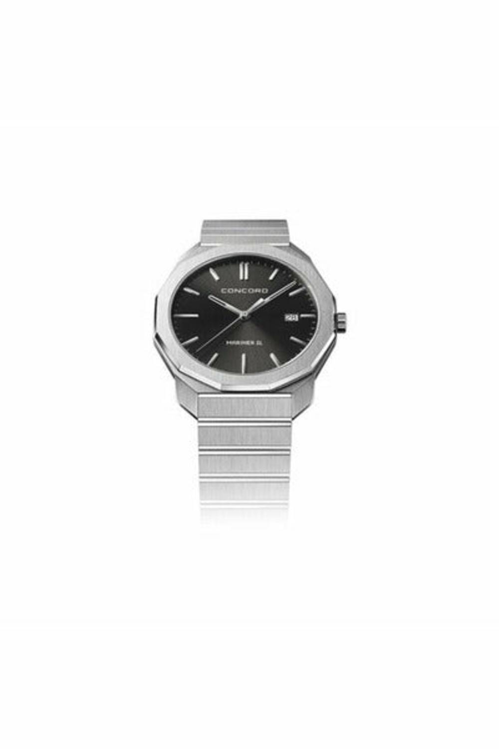 concord mariner quartz anthracite galvanic dial 40mm men's watch-DUBAILUXURYWATCH