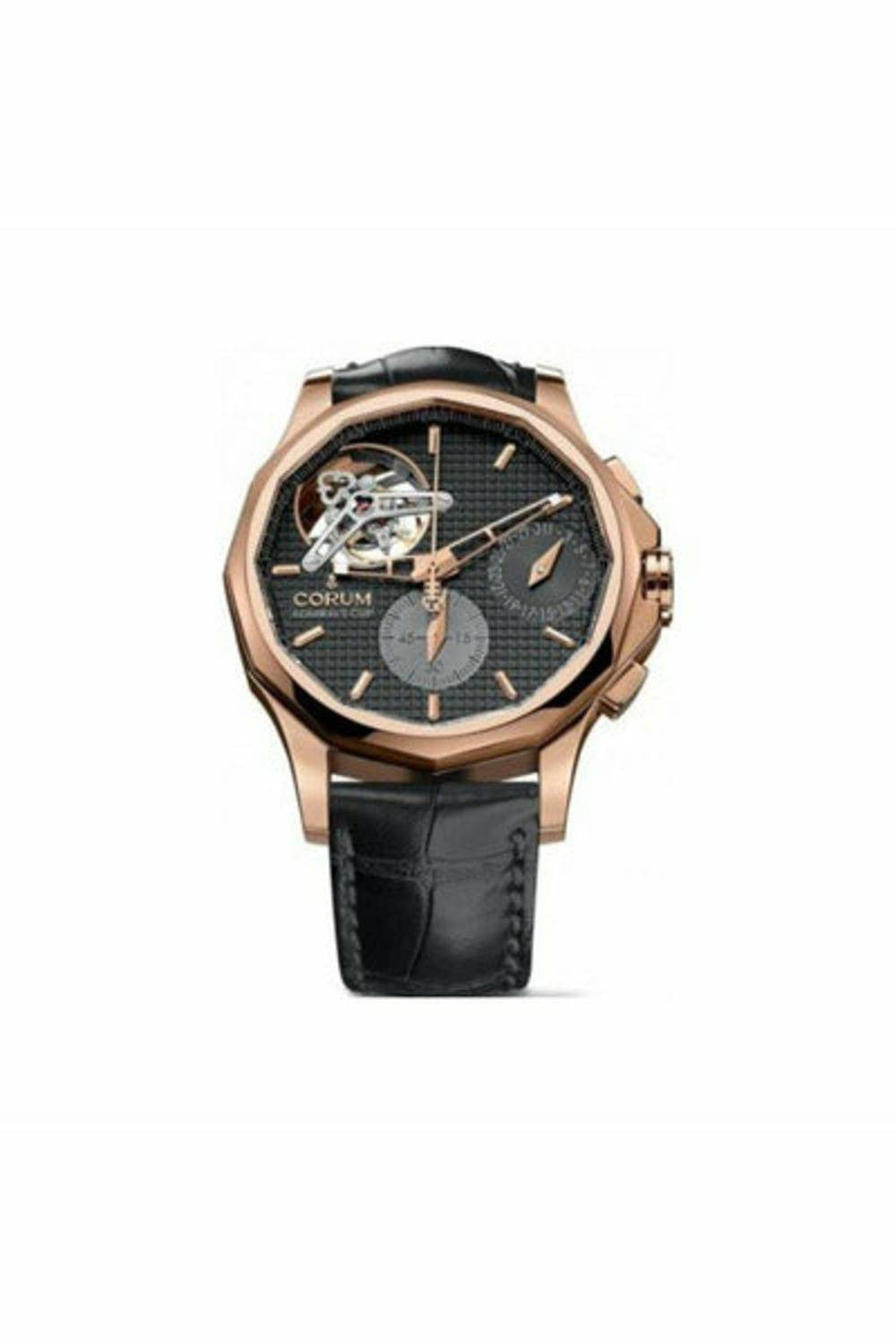 corum admiral's cup 18kt rose gold 47mm men's watch-DUBAILUXURYWATCH