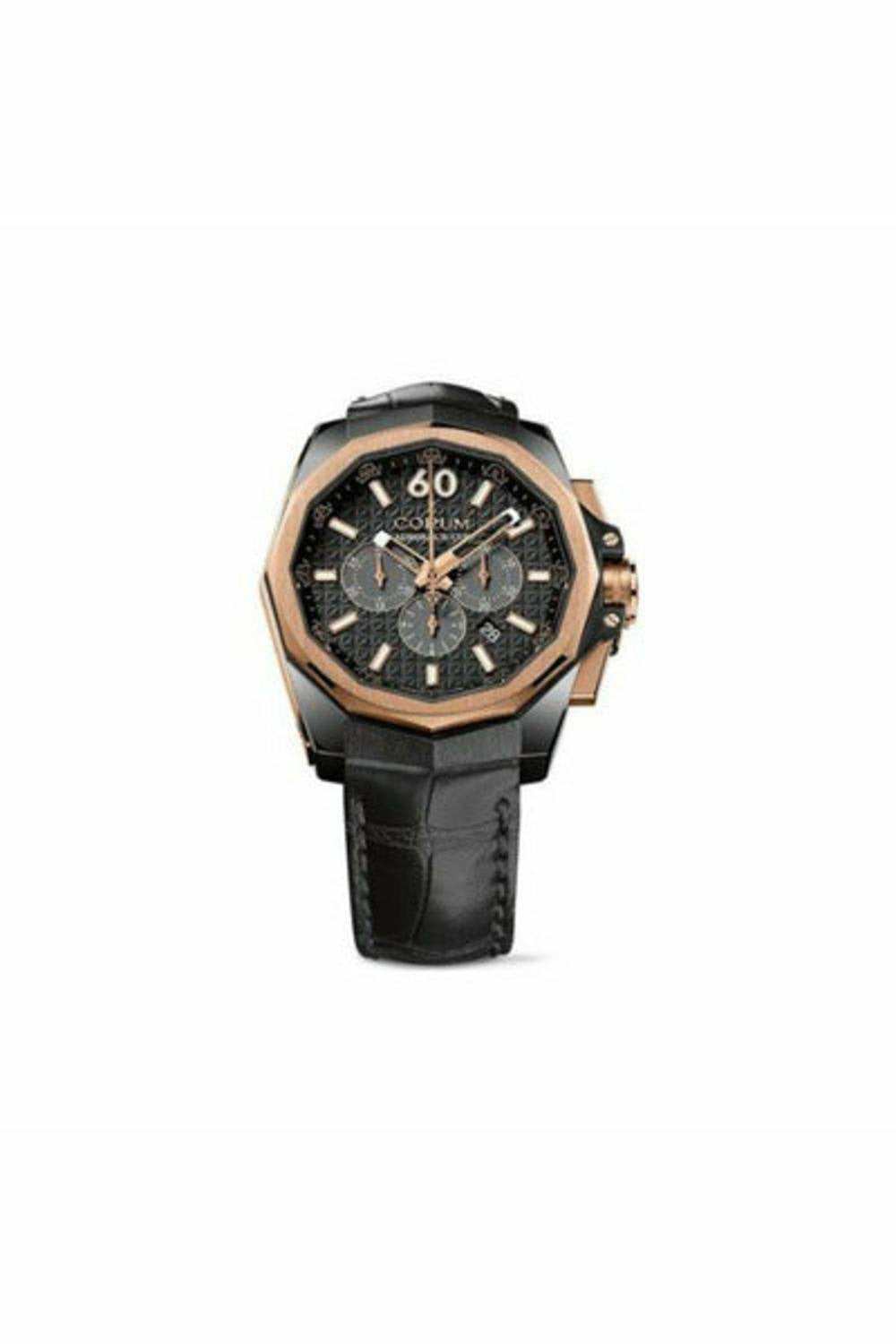 corum admiral's cup ac-i chronograph titanium with pvd coding 45mm men's watch-DUBAILUXURYWATCH