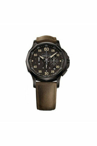 corum admiral's cup chronograph 42mm stainless steel men's watch-DUBAILUXURYWATCH