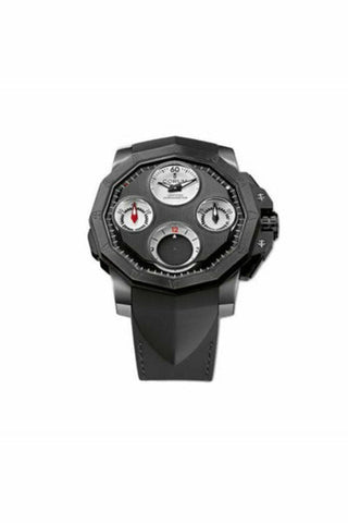 corum admirals cup seafender 48mm off-center chronograph automatic chronometer men's watch ref: 987.980.95/0061 ak04-DUBAILUXURYWATCH