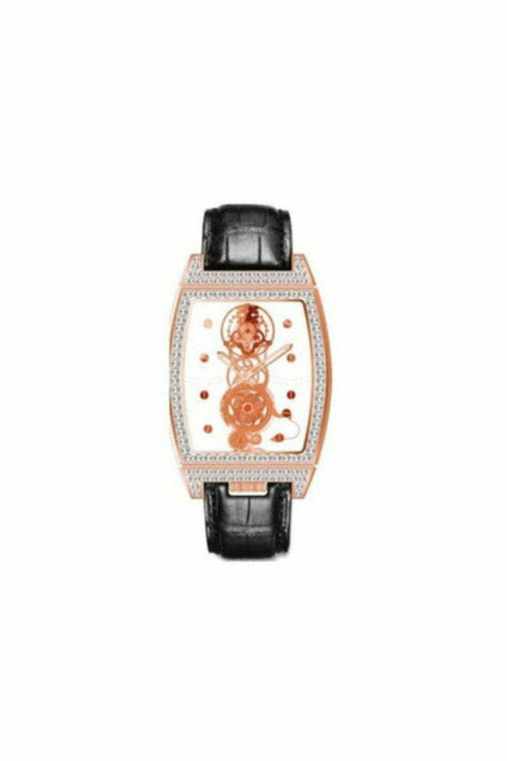 corum bridges golden tourbillon limited edition to 5pcs 18kt rose gold 56mm x 38mm ladies watch-DUBAILUXURYWATCH