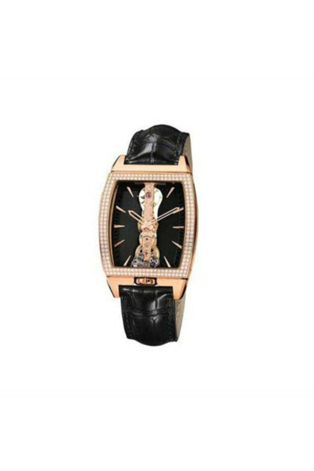 corum golden bridge 18kt rose gold 34mm x 51mm ladies watch-DUBAILUXURYWATCH