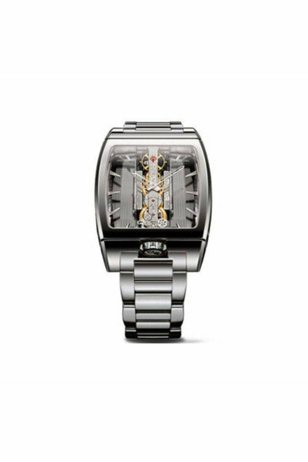 corum golden bridge 34mm x 51mm 18k white gold men's watch-DUBAILUXURYWATCH