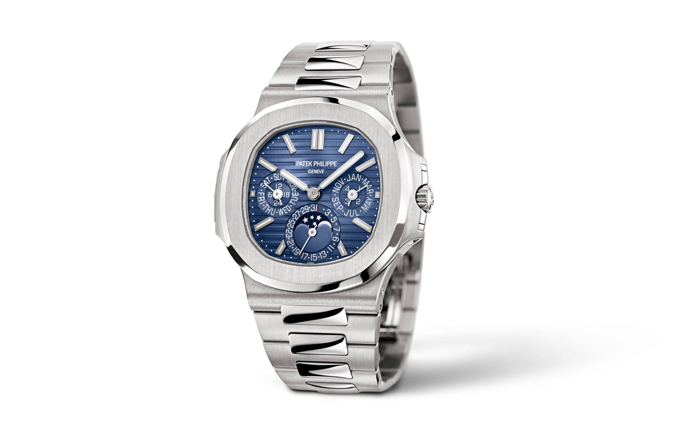 Patek Philippe Nautilus 5740/1G-001 – White Gold Perpetual-DUBAILUXURYWATCH