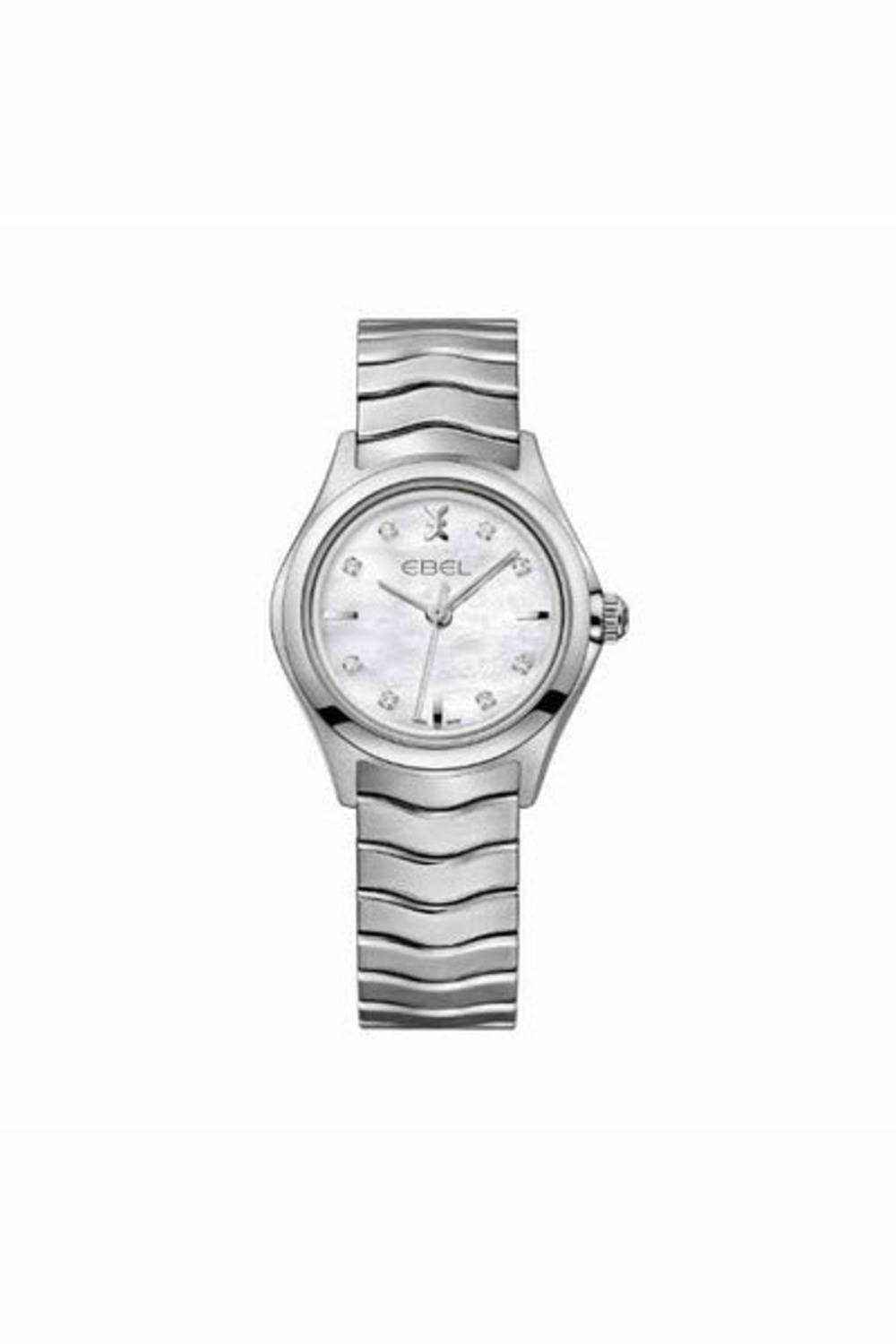 ebel wave 30mm stainless steel ladies watch-DUBAILUXURYWATCH