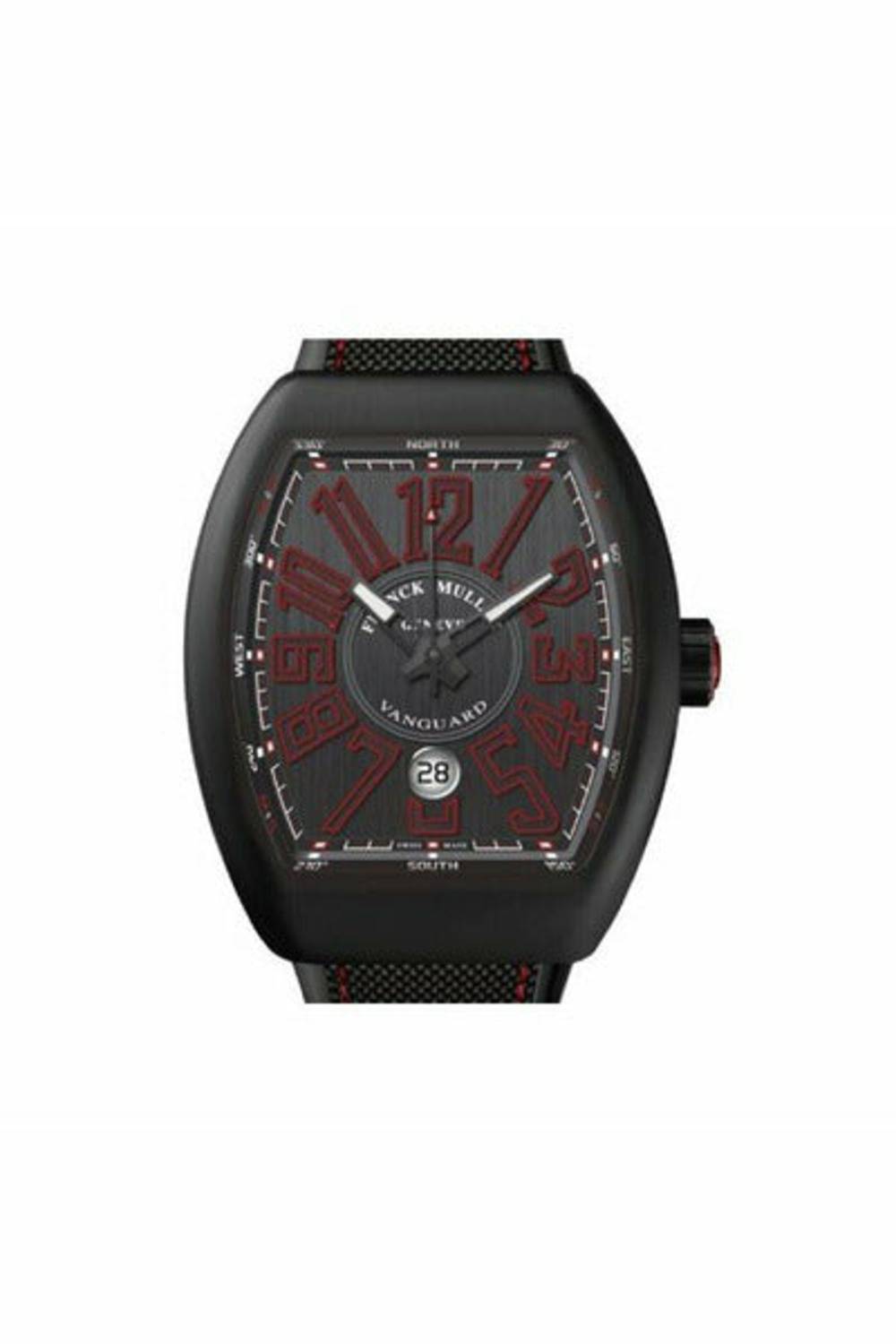 franck muller vanguard 44mm titanium men's watch-DUBAILUXURYWATCH