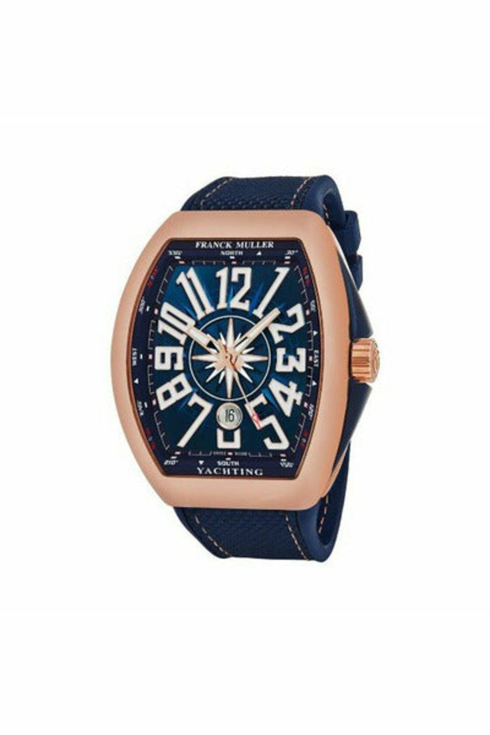 franck muller vanguard yachting 45mm 18kt rose gold men's watch-DUBAILUXURYWATCH