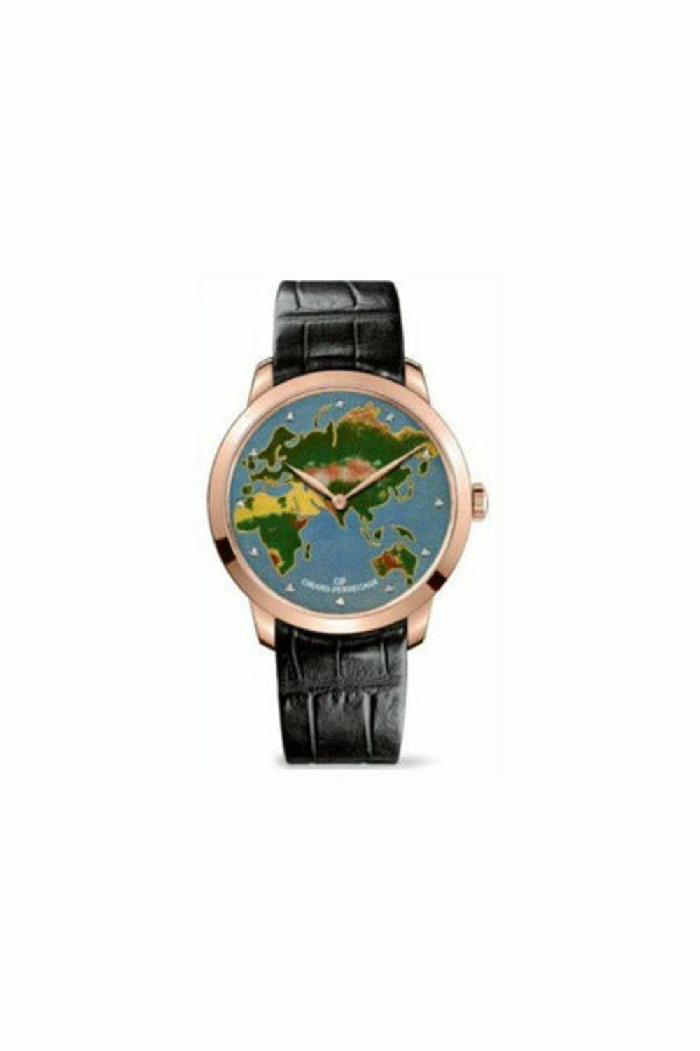 girard perregaux 1966 the map limited edition 18kt rose gold 40mm men's watch-DUBAILUXURYWATCH