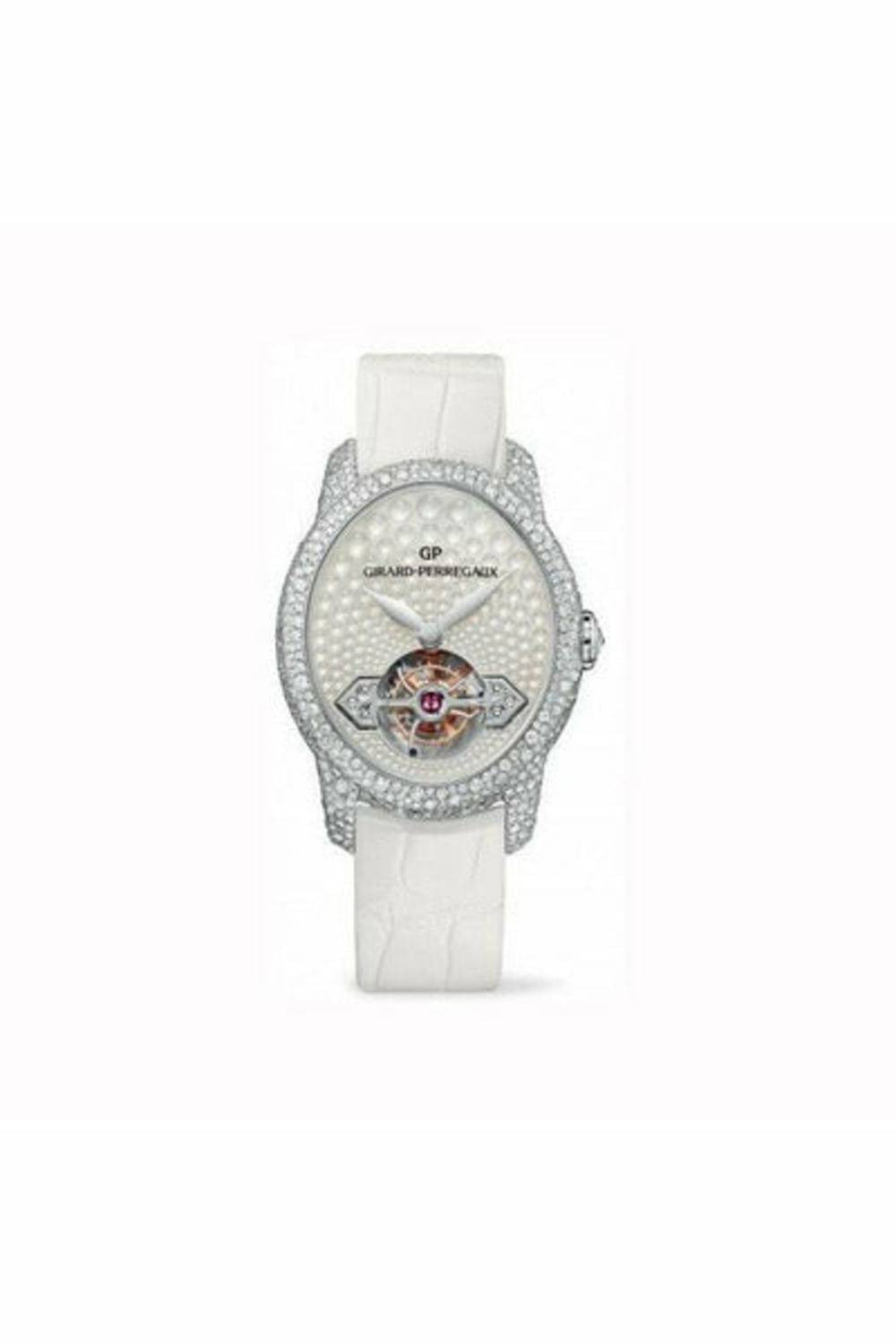 girard perregaux cat's eye 18kt white gold 38mm x 32.90mm ladies watch-DUBAILUXURYWATCH