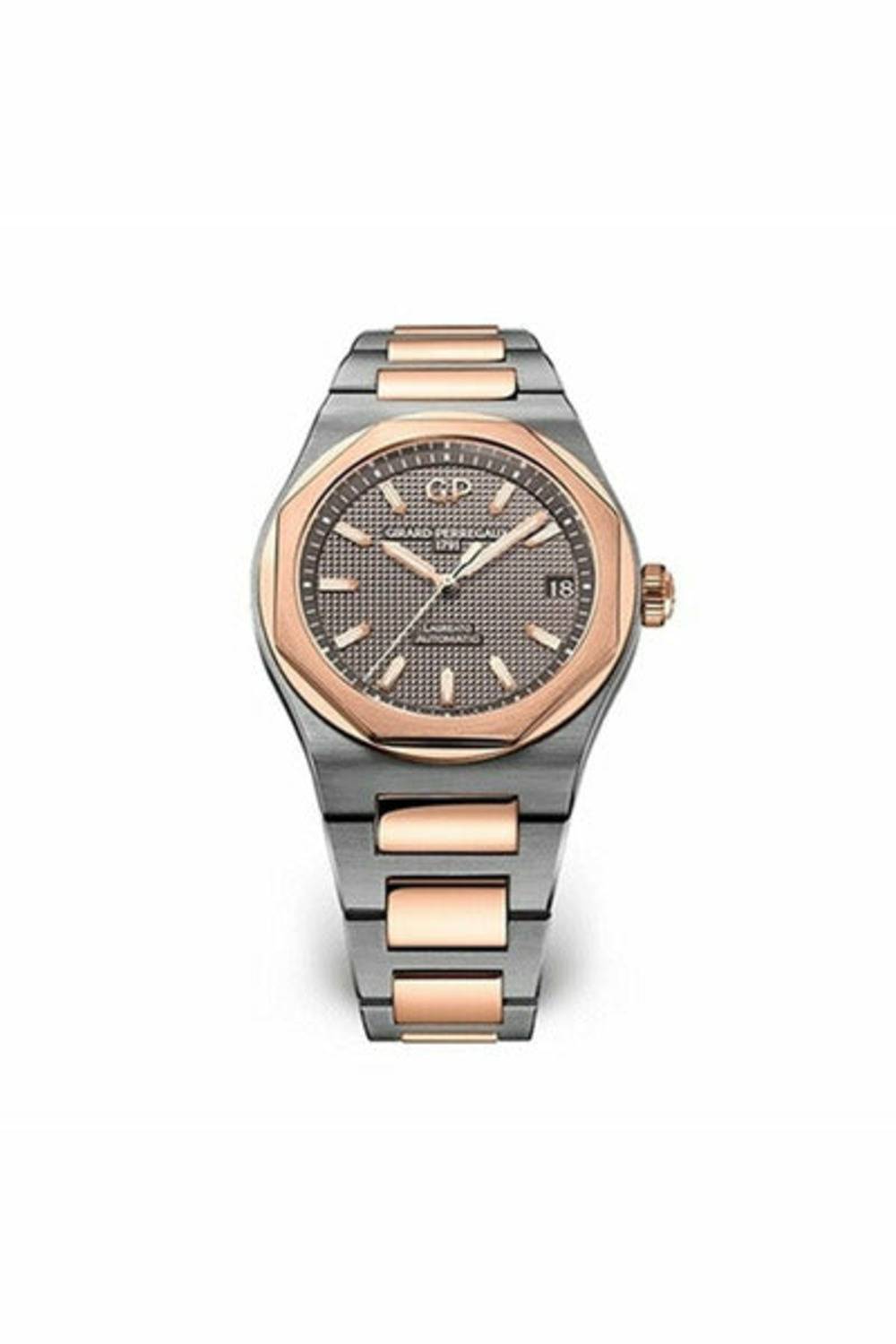 girard perregaux laureato automatic 42mm men's watch ref. 81010-26-232-26a-DUBAILUXURYWATCH