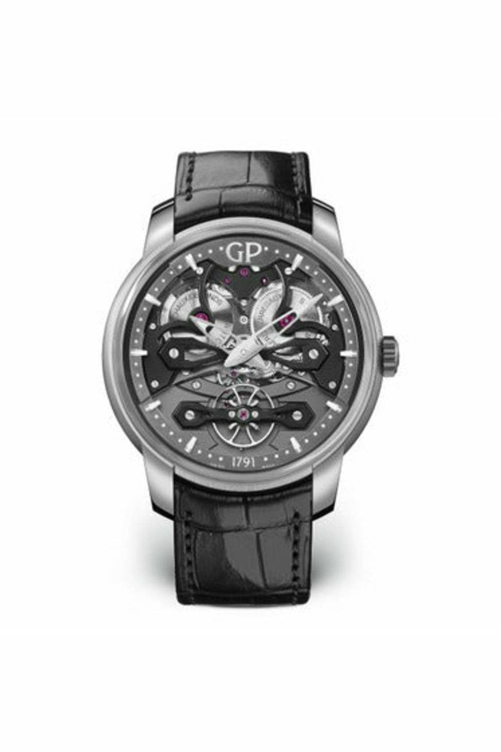 girard perregaux neo bridges 45mm titanium men's watch-DUBAILUXURYWATCH