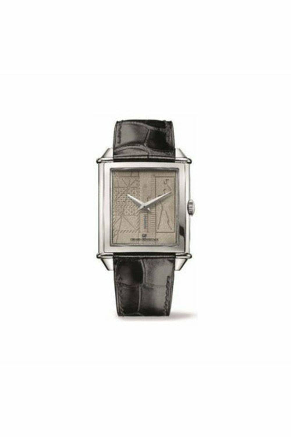 girard perregaux vintage 1945 steel 36mm x 35mm men's watch-DUBAILUXURYWATCH