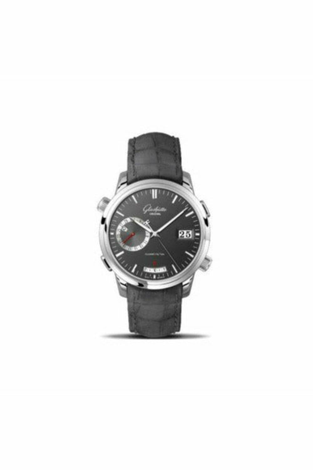 glashutte original 18kt white gold 42mm men's watch-DUBAILUXURYWATCH