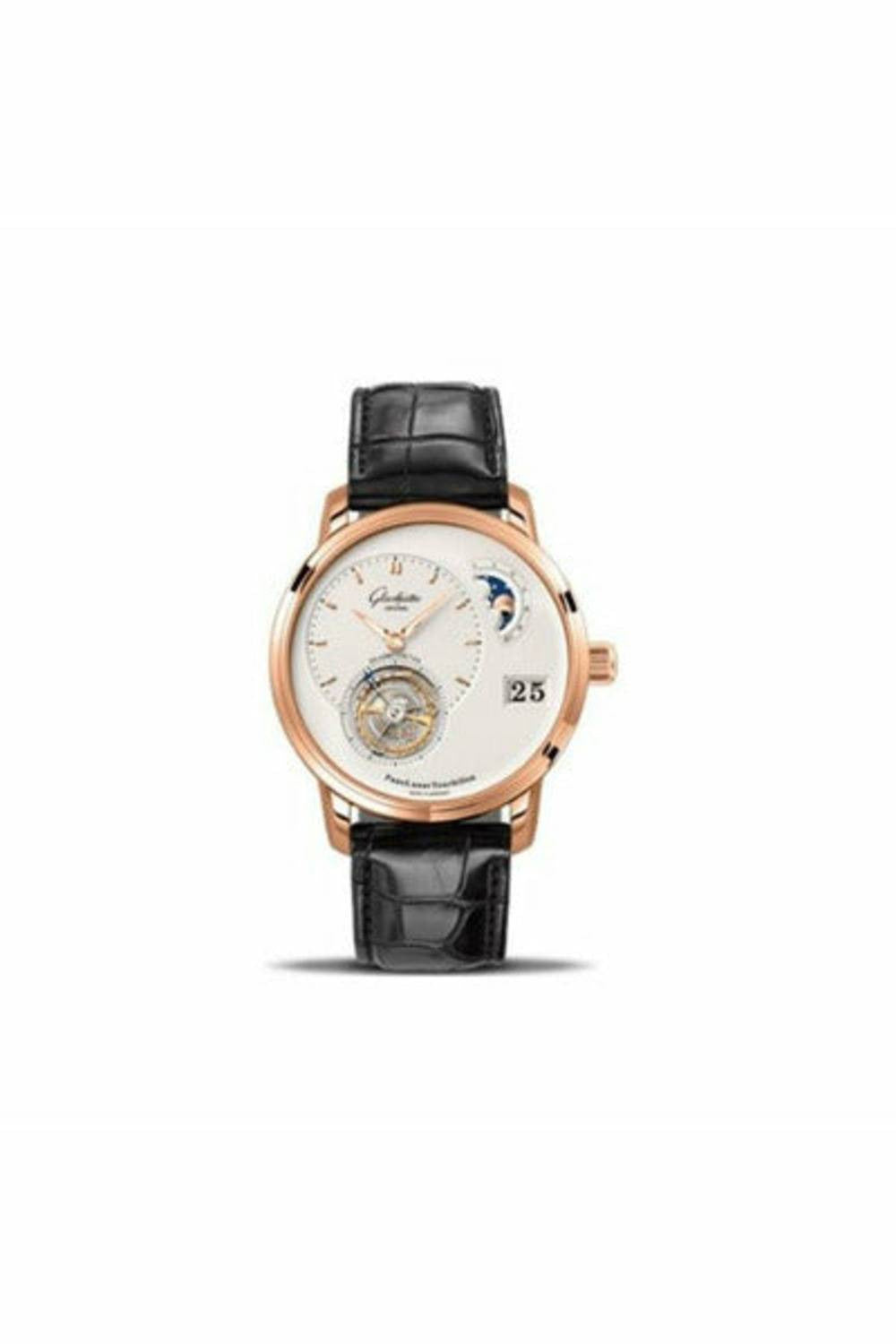 glashutte original panolunar 18kt rose gold 40mm men's watch-DUBAILUXURYWATCH