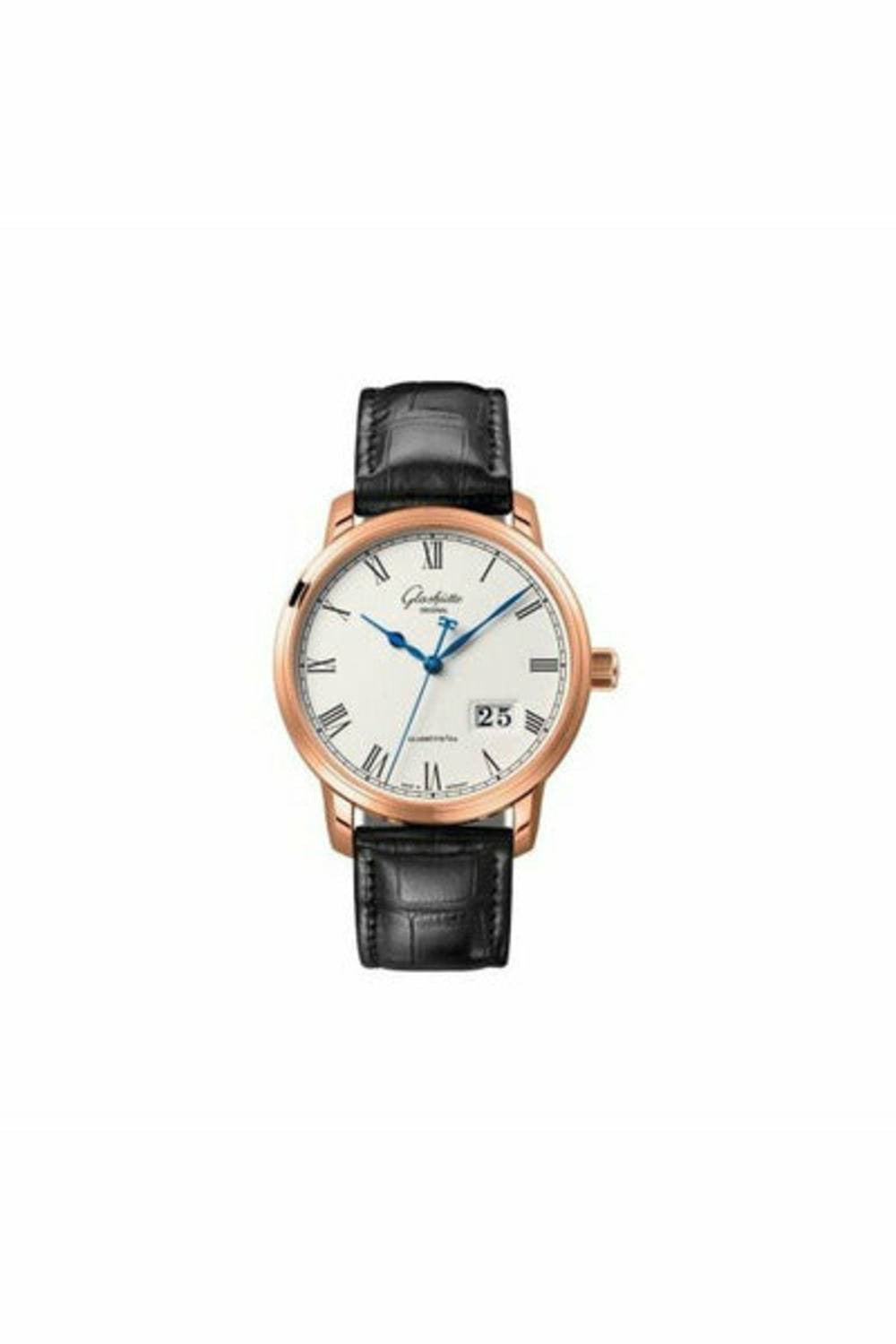 glashutte original senator 18kt rose gold 40mm men's watch-DUBAILUXURYWATCH