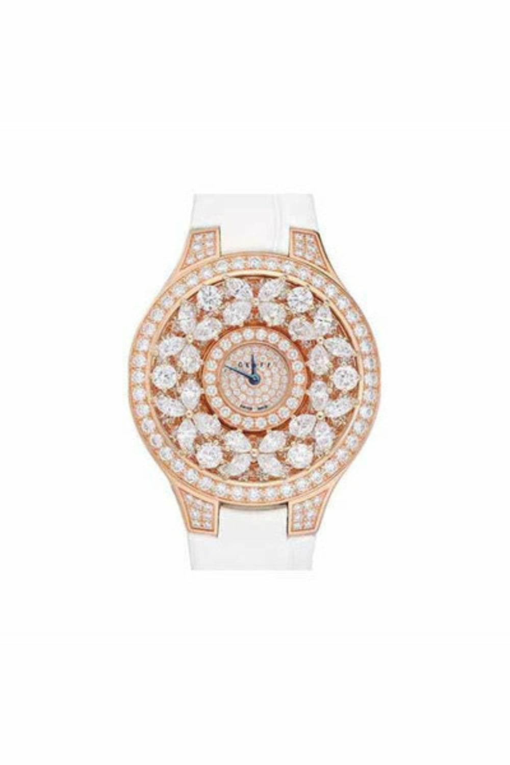 graff classic butterfly 32mm 18kt rose gold ladies watch-DUBAILUXURYWATCH