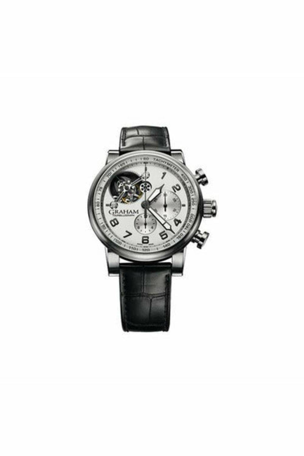 graham tourbillograph silverstone limited edition to 25pcs stainless steel 48mm men's watch-DUBAILUXURYWATCH