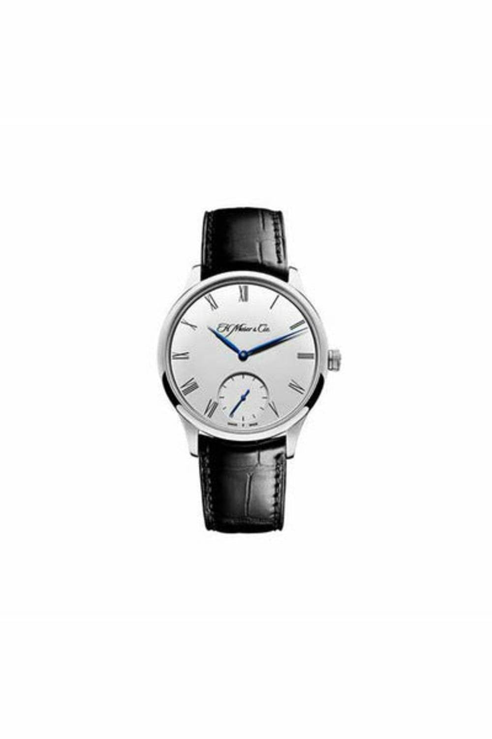 h. moser & cie 39mm 18k white gold men's watch-DUBAILUXURYWATCH