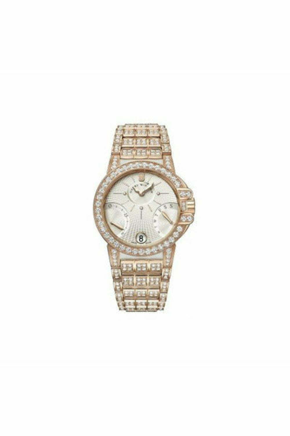 harry winston biretrograde 18kt rose gold 36mm ladies watch-DUBAILUXURYWATCH