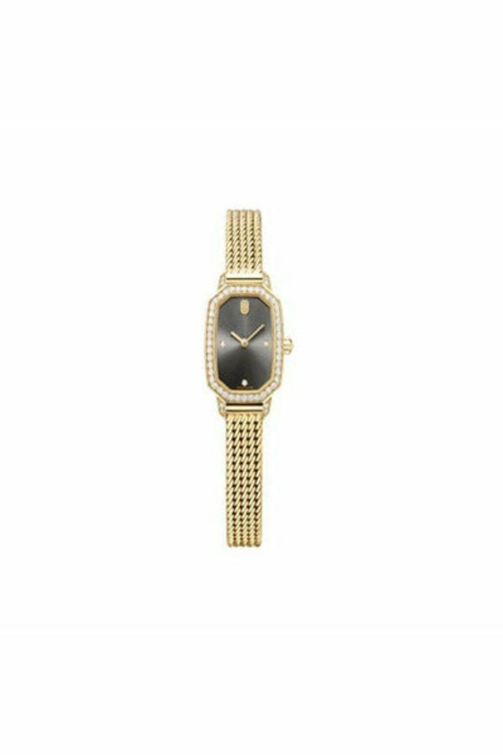 harry winston emerald collection 17.8mm x 24mm 18kt yellow gold ladies watch-DUBAILUXURYWATCH