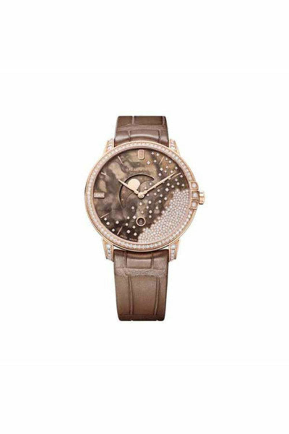 harry winston midnight 39mm 18k rose gold men's watch-DUBAILUXURYWATCH