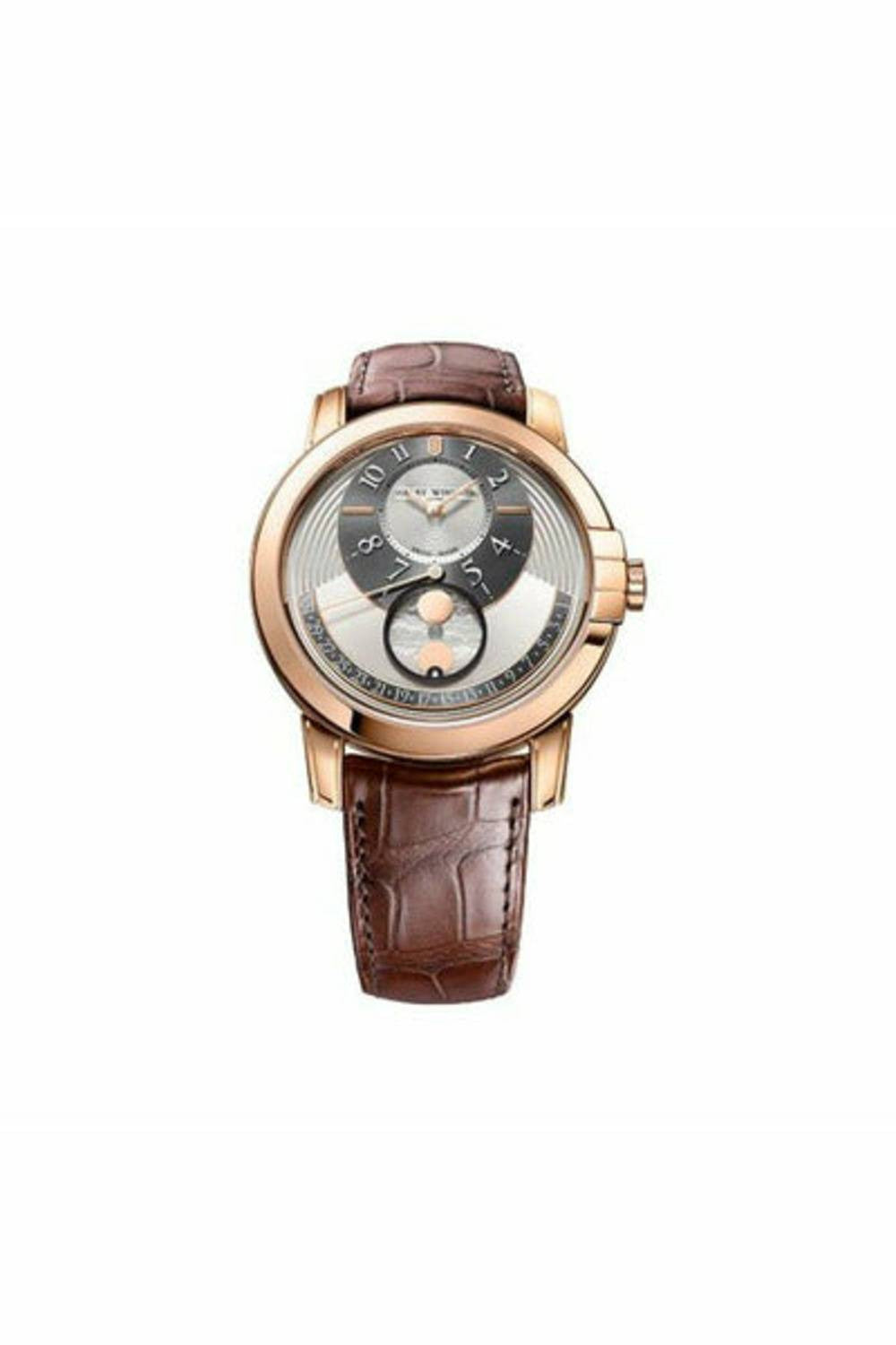 harry winston midnight 42mm 18k rose gold men's watch ref. midamp42rr001-DUBAILUXURYWATCH