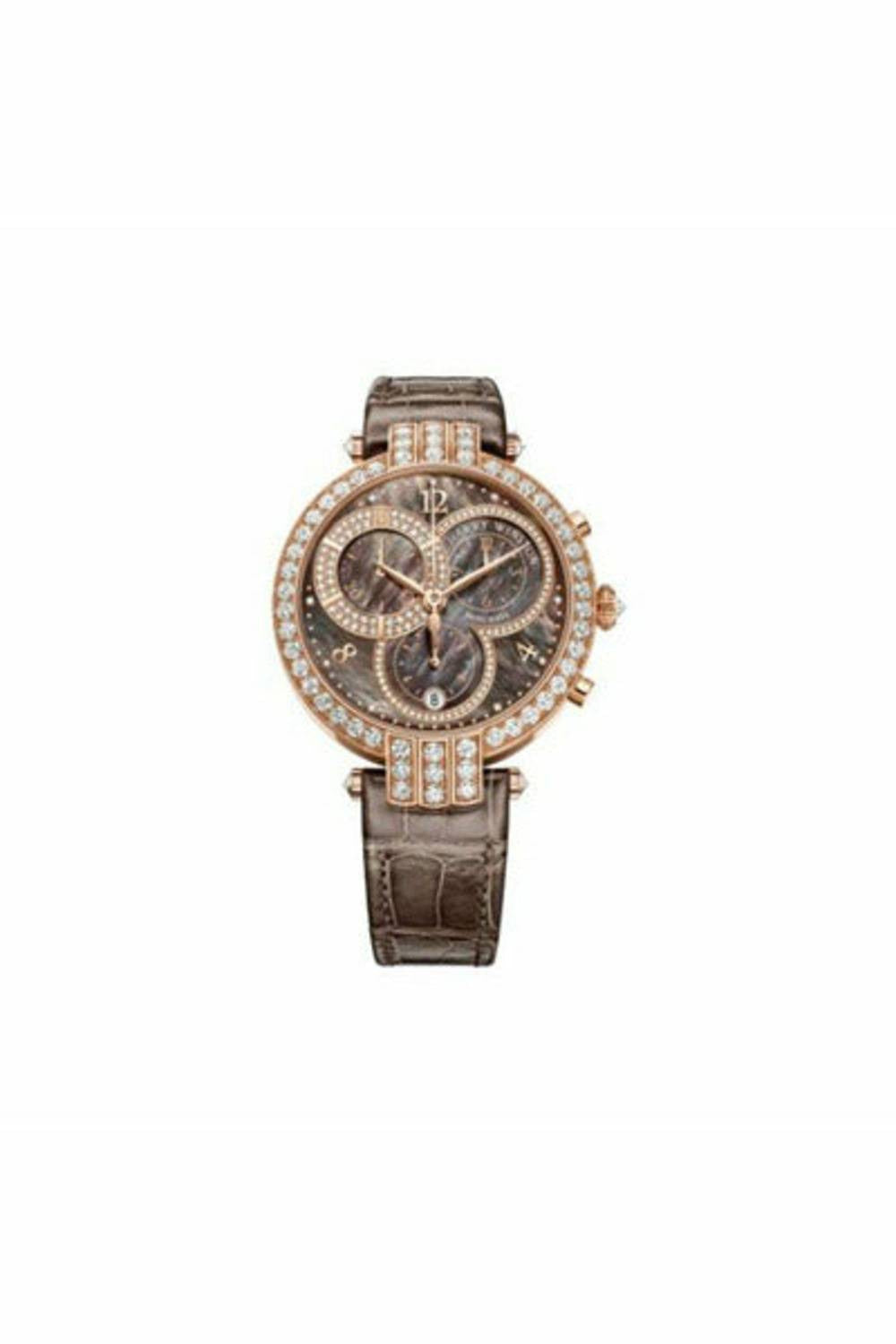 harry winston premier 18kt rose gold 40mm ladies watch-DUBAILUXURYWATCH