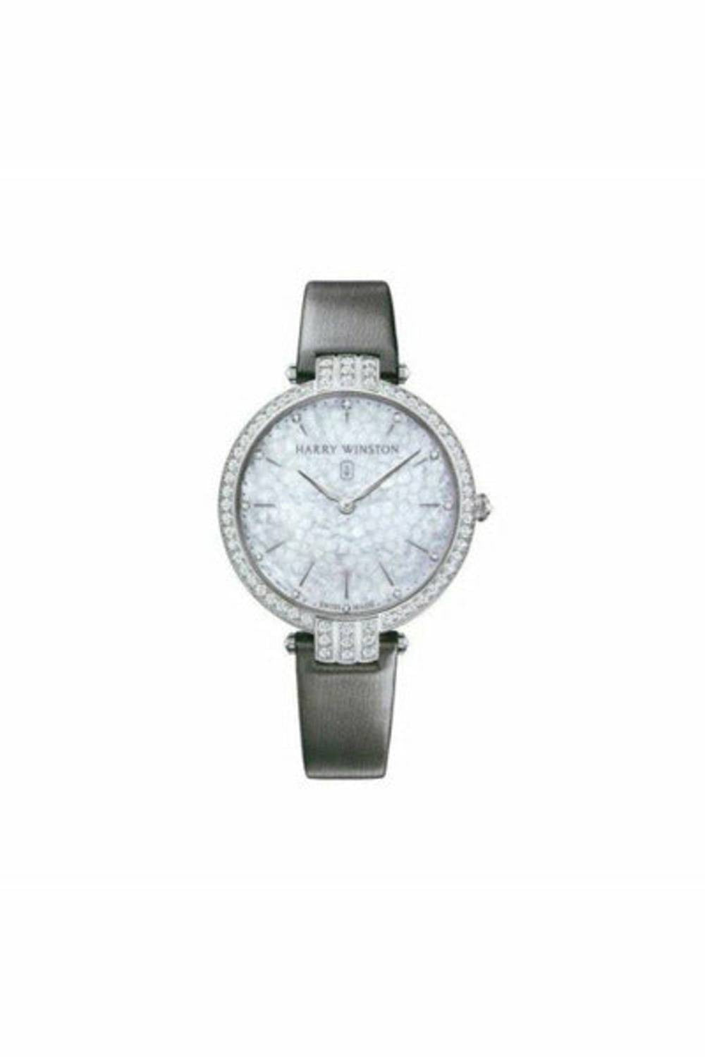 harry winston premier 18kt white gold 39mm ladies watch-DUBAILUXURYWATCH