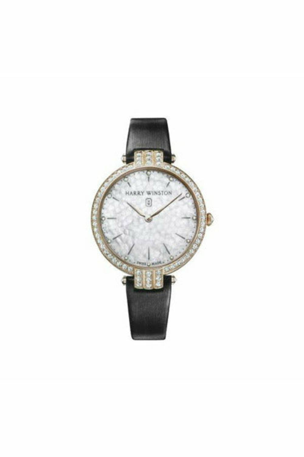 harry winston premier 39mm 18kt rose gold ladies watch-DUBAILUXURYWATCH