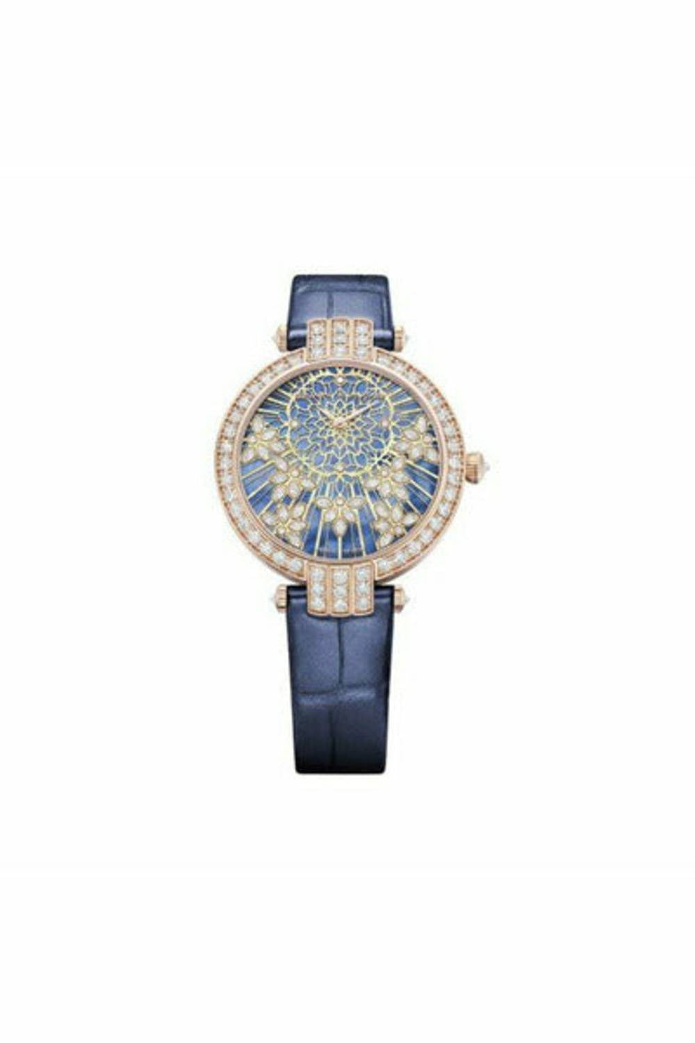 harry winston premier precious lace 18kt rose gold & diamonds 36mm ladies watch-DUBAILUXURYWATCH