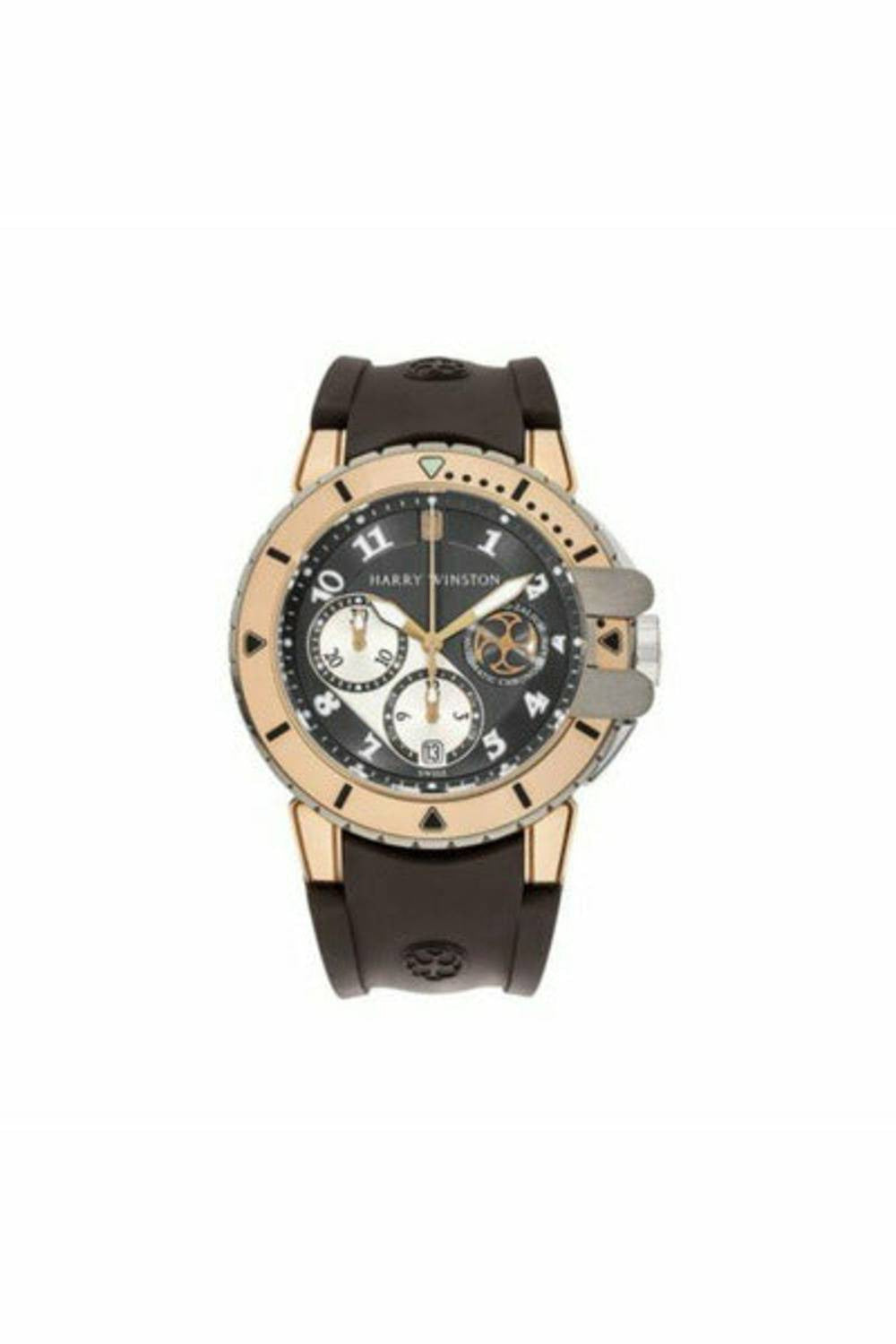 harry winston project z2 18kt rose gold ocean diver men's watch-DUBAILUXURYWATCH