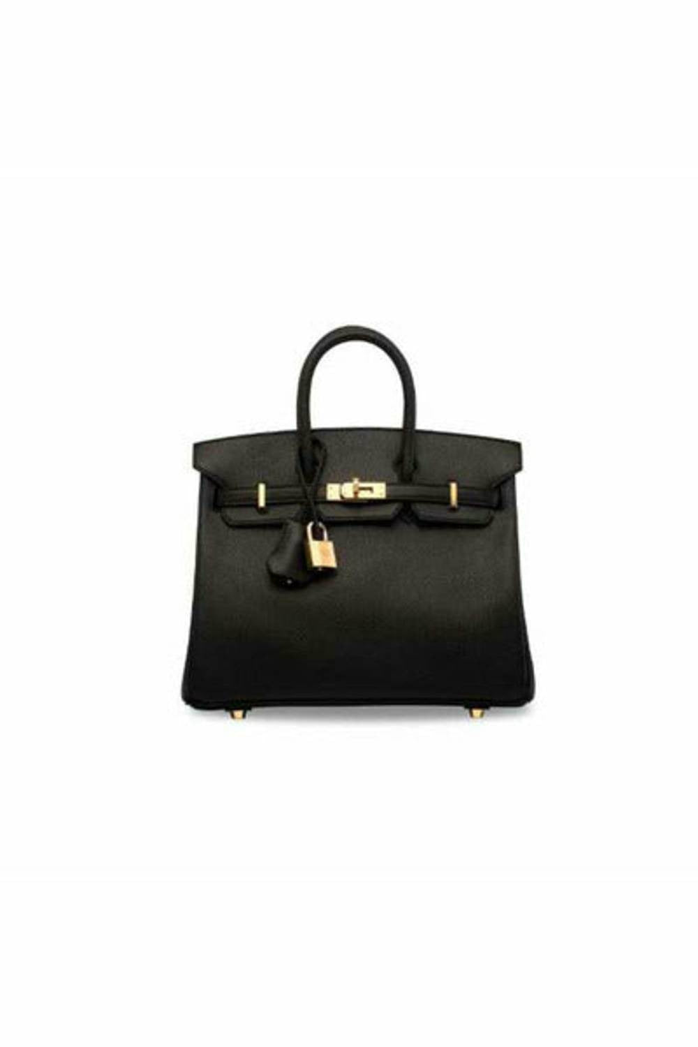 hermes birkin 25 black epsom gold hardware handbag-DUBAILUXURYWATCH