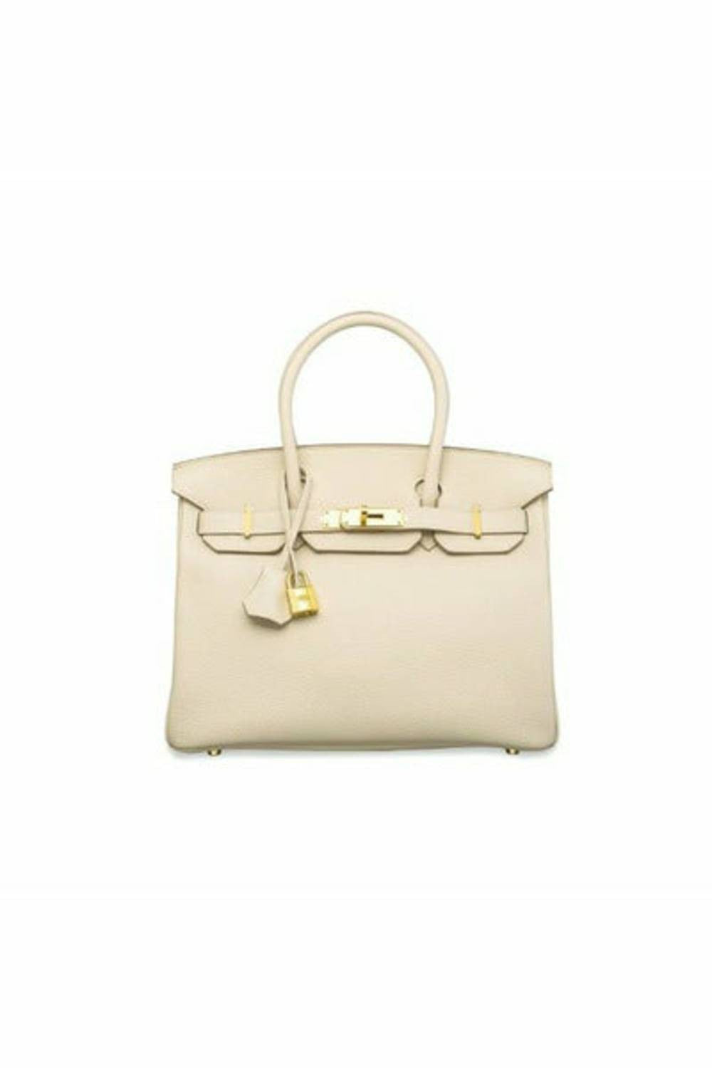 hermes birkin 30 craie togo leather gold hw handbag-DUBAILUXURYWATCH