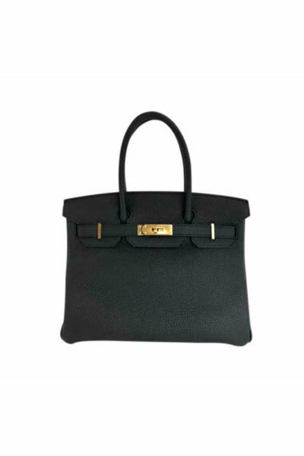 hermes birkin 30 noir black togo gold hardware handbag-DUBAILUXURYWATCH