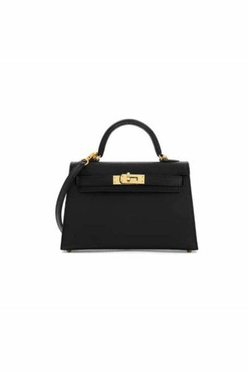 hermes kelly 20 sellier black epsom leather gold hardware handbag-DUBAILUXURYWATCH