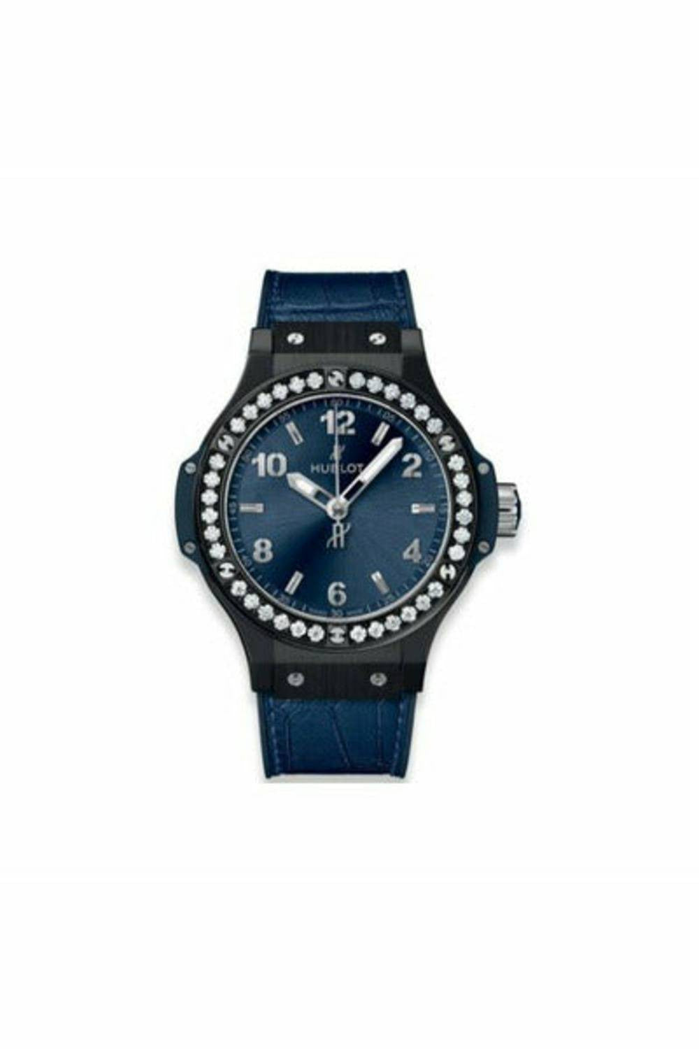 hublot big bang ceramic diamonds 38mm ladies watch ref. 361.cm.7170.lr.1204-DUBAILUXURYWATCH