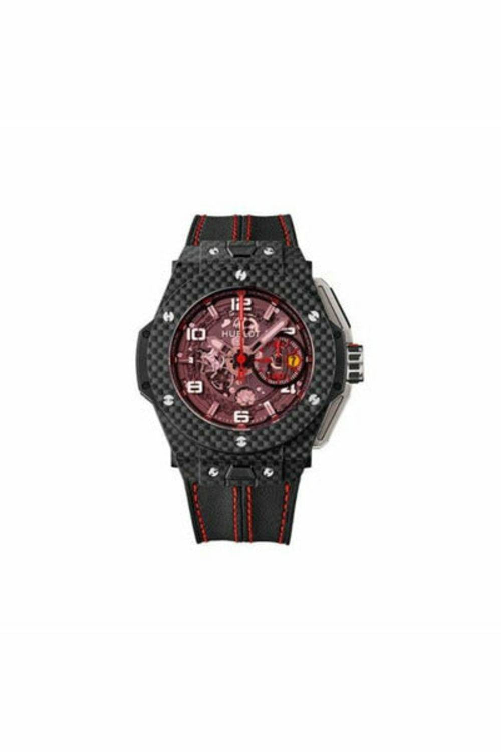 hublot big bang ferrari carbon red magic limited edition of 1000 pcs 45.5mm men's watch-DUBAILUXURYWATCH