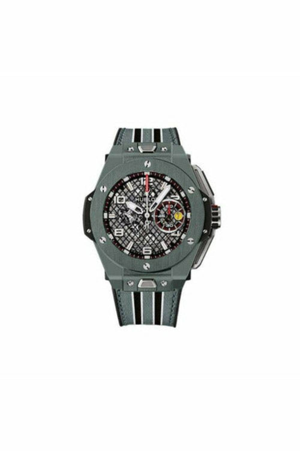 hublot big bang ferrari special grey ceramic limited edition of 250 pcs 45mm men's watch-DUBAILUXURYWATCH