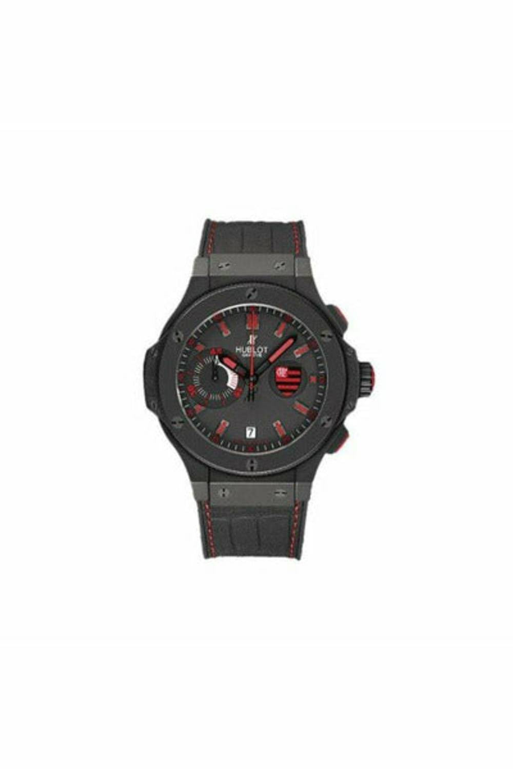 hublot big bang flamengo bang limited edition of 250 pcs black ceramic 44mm men's watch-DUBAILUXURYWATCH