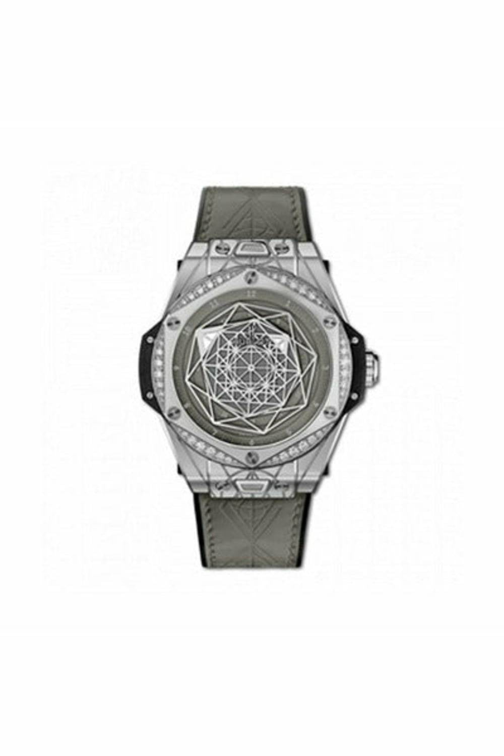 hublot big bang one click sang bleu steel grey diamonds limited edition 200 pcs ref. 465.ss.7047.vr.1204.mxm20-DUBAILUXURYWATCH