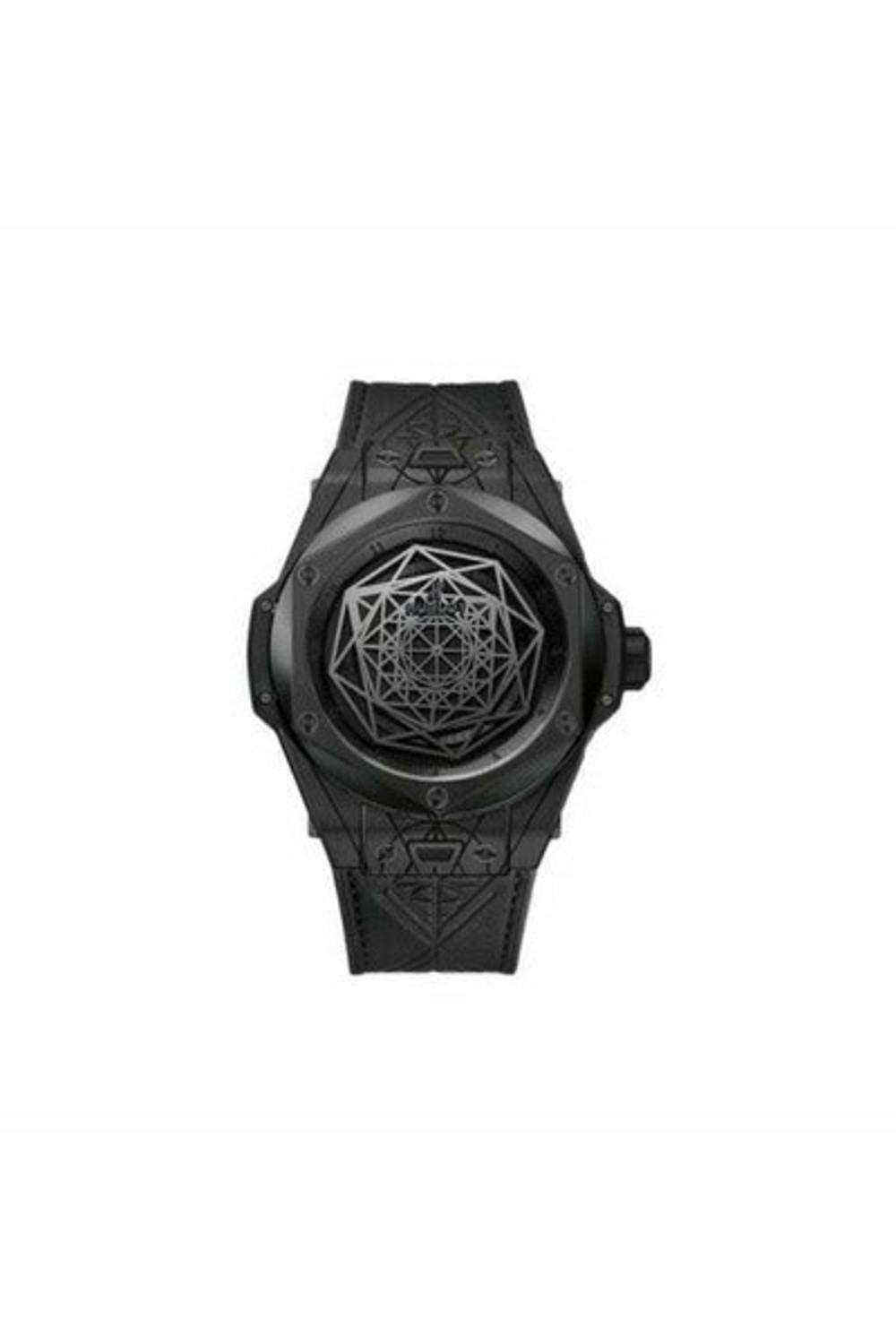 hublot big bang sang bleu limited edition of 200 pcs black ceramic 45mm men's watch-DUBAILUXURYWATCH