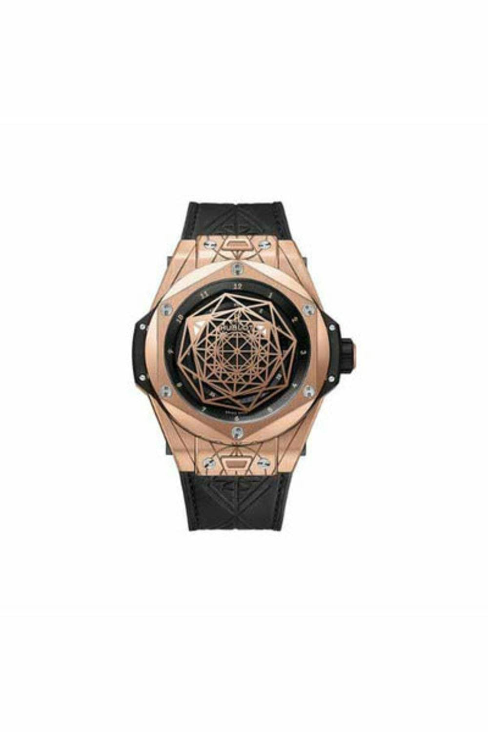 hublot big bang sang bleu limited edition of 99 pcs 18kt rose gold 45mm men's watch-DUBAILUXURYWATCH